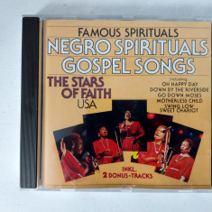 # The Stars Of Faith – Famous Spirituals, Negro Spirituals, Gospel Songs. CD