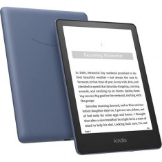 E-Book Reader Amazon Kindle Paperwhite Signature Edition 2023 11th Gen, 32 GB, Fara reclame, Display 6.8inch cu lumina auto-ajustabila, Incarcare wire