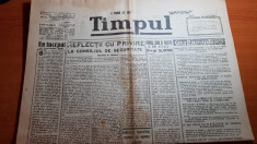 ziarul timpul 30 decembrie 1946-regele mihai l-a decorat pe george enescu foto