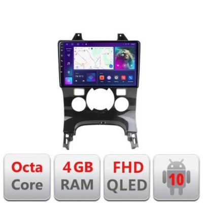 Navigatie Peugeot 3008 Quad Core B-323 Android Ecran QLED octa core 4+64 carplay android auto KIT-323+EDT-E309V3 CarStore Technology foto
