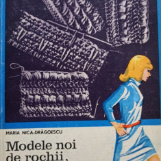 Maria Nica-Dragoescu - Modele noi de rochii, bluze si jachete impletite (1971)