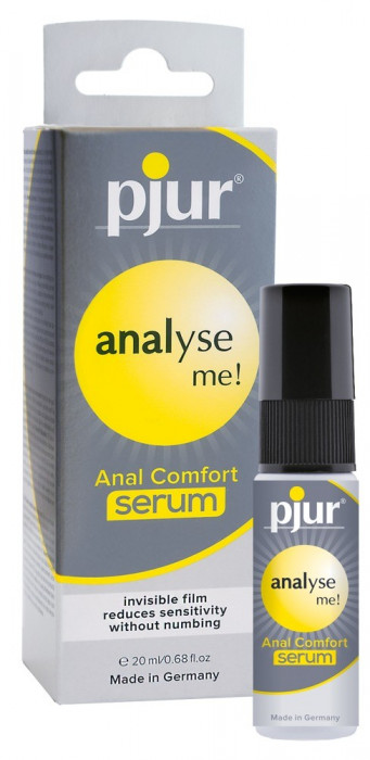 Lubrifiant Anal Pjur Analyse Me! Comfort Serum, 20 ml