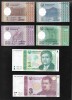 Set Bancnote Tadjikistan: 1, 5, 20, 50 Dirams + 1, 3 Somoni - Colectie Completa