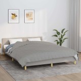 vidaXL Pătură cu greutăți, gri, 200x225 cm, 13 kg, material textil 350727