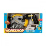 Trusa de scule cu surubelnita electrica, Zapp Toys, 11 piese