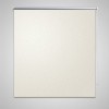 Jaluzea opaca rulabila, 40 x 100 cm, alb galbui
