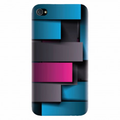 Husa silicon pentru Apple Iphone 4 / 4S, Cool Abstract