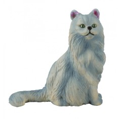 Pisica Persana-sezand S Animal figurina