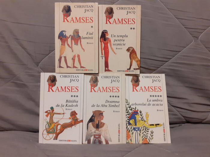 RAMSES-CHRISTIAN JACQ (5 VOL)