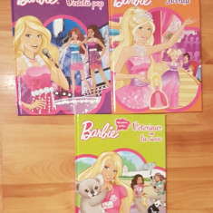 Set 3 carti As putea sa fiu ... Barbie. Editura Egmont, 2012