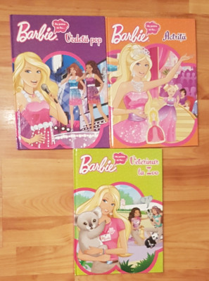 Set 3 carti As putea sa fiu ... Barbie. Editura Egmont, 2012 foto