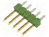 Conector 5 pini, seria AMPMODU MOD II, pas pini 2.54mm, TE Connectivity - 826629-5