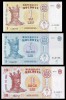 MOLDOVA █ SET █ 1 + 5 + 10 Lei █ 2015 █ P-21-B22-22 █ UNC █ necirculata
