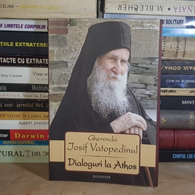 GHERONDA IOSIF VATOPEDINUL - DIALOGURI LA ATHOS , IASI , 2012 * foto