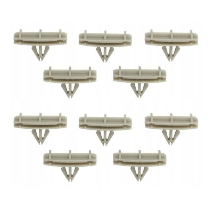 Set 10 clipsuri ornament Chrysler Pacifica, Sebring (Js); Dodge Avenger (Js), Durango, Nitro (Kj), Ram, ornament aripa