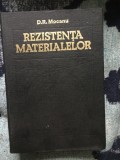 A8 REZISTENTA MATERIALELOR - D.R. MOCANU