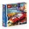 Masina de jucarie Stax + set constructie tip lego cu sunete si lumini