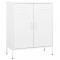Gossi dulap de depozitare, alb, 80x35x101,5 cm, otel