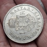 Ungaria 1 forint 1883 KB , argint
