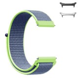 Curea material textil, compatibila cu Samsung Galaxy Watch Ultra2, Telescoape QR, 22mm, Blue-Green