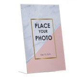 Rama Foto Transparentă, 10x15.2cm, Plastic, Oem