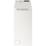 Masina de spalat rufe cu incarcare verticala Whirlpool TDLR6040SEU/N, 6 kg, 1000 RPM, Clasa C, Tehnologia Al 6-lea Simt, Display Digital, Alb