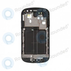 Husa frontala Samsung Galaxy Express i437, carcasa laterala fata neagra