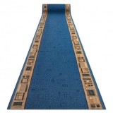 Traversa anti-alunecare Jena albastru, 100 cm, Dreptunghi, Polipropilena