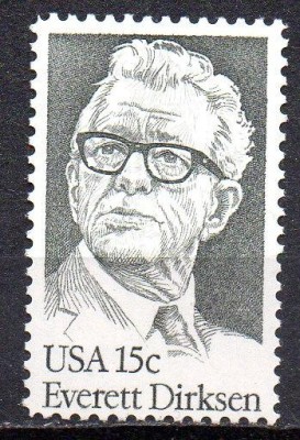 SUA 1981, Everett Dirksen, serie neuzata, MNH foto