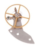 Ansamblu Balansier Complet pentru Mecanism Shanghai 7120 / SZ1 / SS7 &ndash; Pies? de schimb ceas vintage