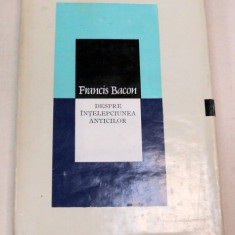 DESPRE INTELEPCIUNEA ANTICILOR-FRANCIS BACON