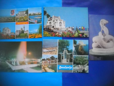 HOPCT LOT NR 579 CONSTANTA-CT-5 CARTI POSTALE-RSR-NECIRCULATE foto