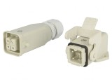 Set Conector HDC Tată Mamă Soclu Mufă Han Kit