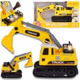 SERIA DE EXCAVATOARE RUTIERE VEHICULE DE CONSTRUCȚII ALIMENTATE CU BATERII JUCĂRII PENTRU COPII EFECTE