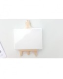 Set pentru pictura sevalet lemn +panza canva,12x16 cm