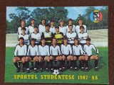 Foto Fotbal - SPORTUL STUDENTESC BUCURESTI (sezonul 1987-1988)