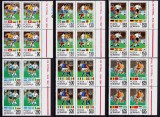 RO 1994 ,LP 1344 ,&quot;C.M Fotbal S.U.A.&quot; .bloc 4- EROARE cat. , tricou galben ,MNH