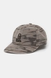 Rip Curl șapcă de baseball din bumbac barbati, culoarea maro, cu imprimeu, 1FWMHE