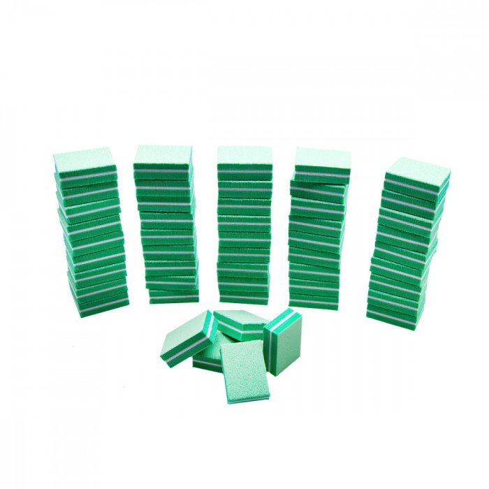 Set 50 baby buffer unghii, verde
