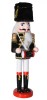 Figurina Spargator de Nuci 31cm, Decoratiune Craciun cu Tobita, Rasina Pictata Manual, Ornament Protectie si Noroc
