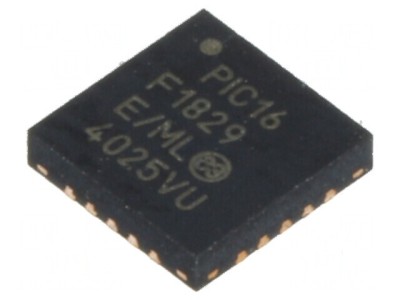Microcontroler PIC 32MHz 1.8-5.5VDC SMD QFN20 PIC16 foto