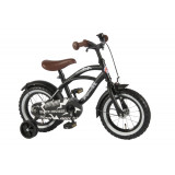 Bicicleta pentru baieti Volare Black Cruiser, 12 inch, culoare negru mat, frana PB Cod:21201