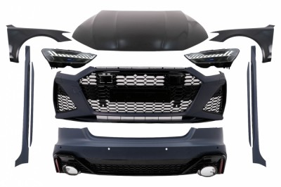 Pachet Exterior Complet Audi A7 4G Facelift (2015-2017) Wide RS Design Conversie la 2020+ Performance AutoTuning foto