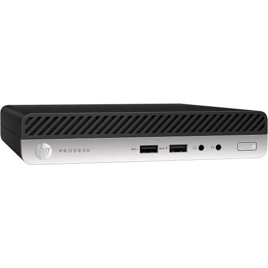 Calculator Refurbished HP ProDesk 400 G5 Mini PC, Intel Core i5-9500T 2.20 - 3.70GHz, 8GB DDR4, 256GB SSD + Windows 10 Home