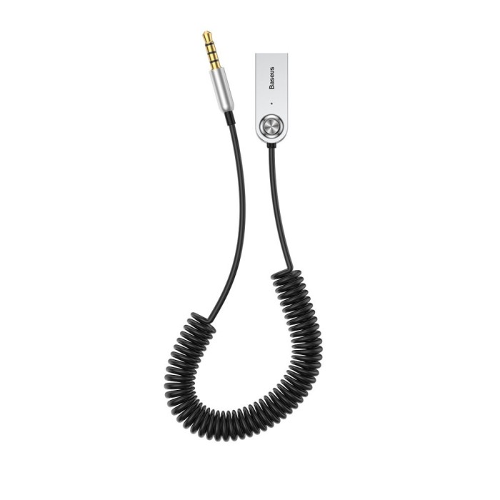 Adaptor audio Bluetooth, Jack, Baseus, negru, CABA01-01