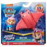 Cumpara ieftin Figurina Paw Patrol, Aqua Pups, Skye si Manta Ray, 20139324