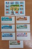 Ungaria 1977 - Colita si serie ned. MNH
