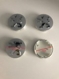 Capace Jante Peugeot 60/56 mm Gri - Set 4 Bucati - Accesorii Auto Roti