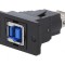 Adaptor USB A la USB B SLIM 3.0 Aurit Metal