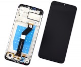 Display Motorola Moto G8 Power Lite XT2055 cu Rama Black Negru